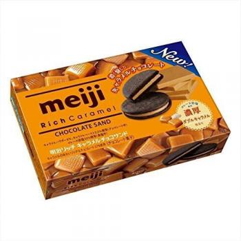 Biscuit Chocolat Rich Caramel Meiji 96g