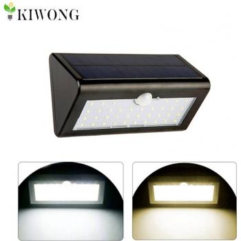 500LM wasserdichte 38 LED Solar-Gartenlampe mit Bewegungsmelder