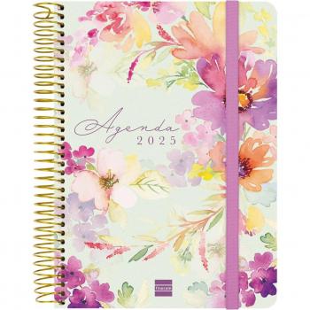 Finocam Agenda Espiral Cloe 16 Meses Rosa
