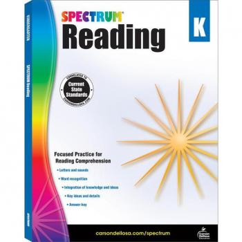 Spectrum Reading Workbook Grade K