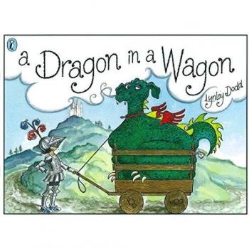 a dragon in a wagon