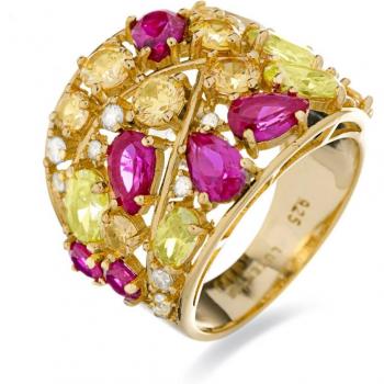 Atelier Anillo Bañado en Oro Plata