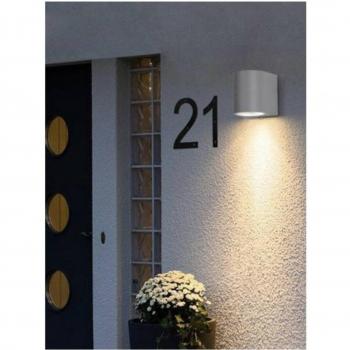 Applique Giardino Grigio con Faretto GU10 IP65