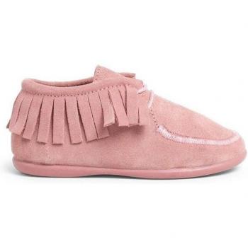 Pisamonas Botines de Flecos en Talla 22 Color Rosa