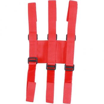 Fire Extinguisher Strap for Car Red Black Nylon