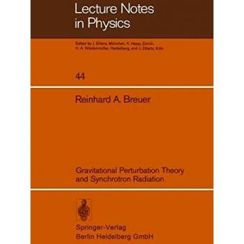 Gravitational Perturbation Theory and Synchrotron Radiation