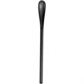 Set de cuillères longues, acier inox, poignée gourde, parfaites pour le mélange de glace