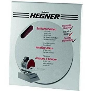 Hegner HSM 300S Schleifscheiben 300 mm Korn 80 3er Set Klettverschluss