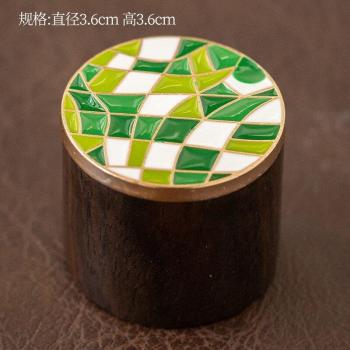 Tapa Decorativa de Cloisonne para Tetera