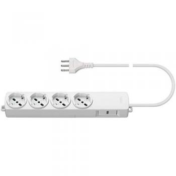 Station d’alimentation Vimar 01296 – 4 prises + SPD blanc