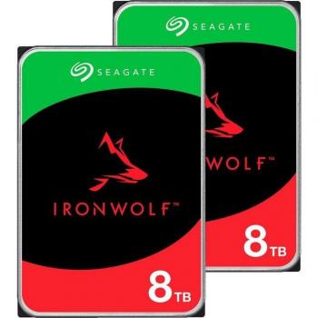 IronWolf NAS 2 x 8 TB HDD Bundle