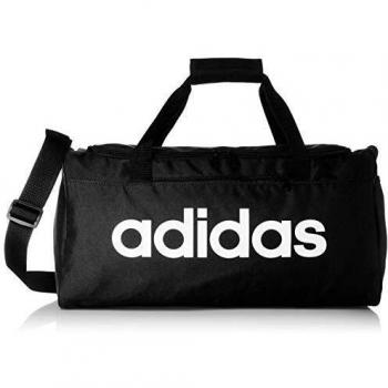 Small Black Linear Core Travel Duffel