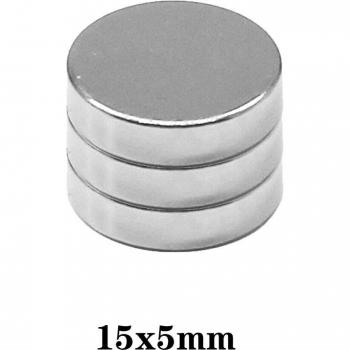 50 pièces aimants néodyme 15x5mm