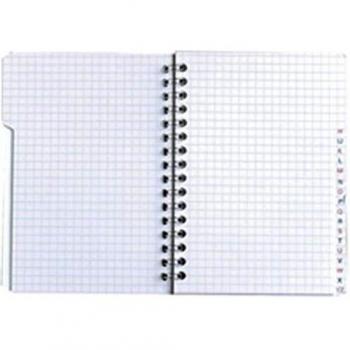 Répertoire 11 x 17 cm Quadrillé 90 feuilles