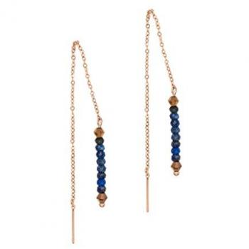 Sloya Lumia Women's Lapis Lazuli Hanging Earrings