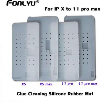 Unbent Flex Cable Silicone Suction Mat for iPhone XS Max