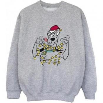 Sweatshirt Scooby Doo Garçons Cloches de Noël 14-15 gris