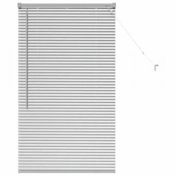 Silver Aluminum Dual‑Function Blinds + Curtains – VidaXL