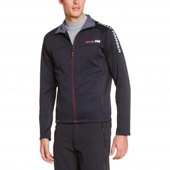 Helly Hansen Chaqueta de Forro Polar HP Fleece, Hombre, Azul (597 Navy), XXL