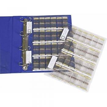 NOVA by Linecard COCFR-01 0207 Carbon Film Resistor Set 0.25W 5%