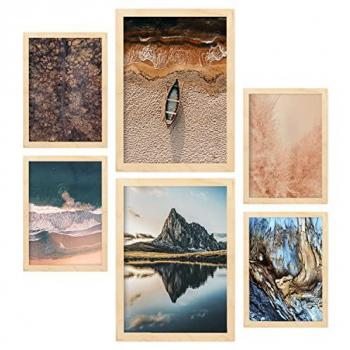 Pack de 6 Láminas de Arte Mural Croacia