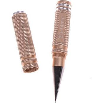 Ouvreur de trou en métal doré 0-14mm