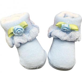 Chaussettes printanières pour bébés en coton