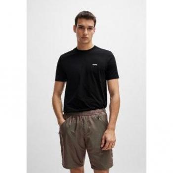 BOSS Green T-Shirt mit Label-Print, Größe XXL