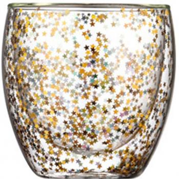Vaso de vidrio transparente para bebidas