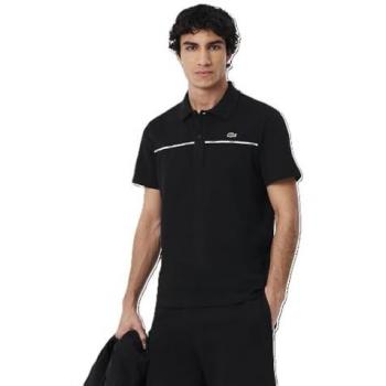 Lacoste Poloshirt L.12.12 – L, Pechschwarz, Regular Fit