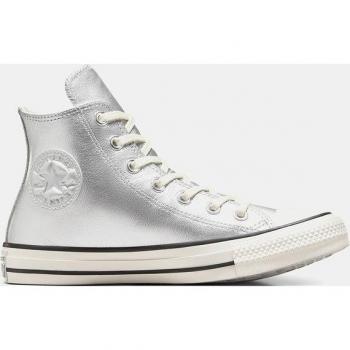 Converse Zapatillas Chuck Taylor All Star Cuero Metalizado Negro