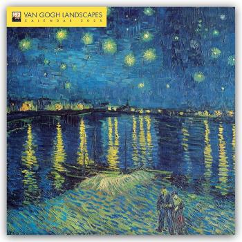 Van Gogh 2025 Wall Calendar (Flame Tree Studio Vincent van Gogh Landscapes Wall Calendar 2025)