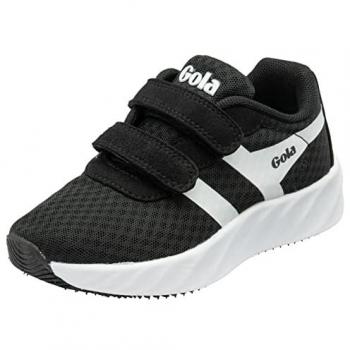 Gola Draken Twin Bar QF Kids' Hook & Loop Running Trainers