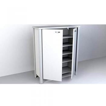 Zapatero Moderno Blanco 35x53.4x100.6 cm