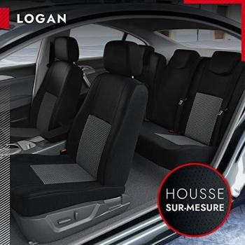 Housse de siège auto avec montage rapide pour Logan/Sandero/Stepway