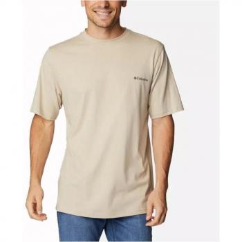 T-shirt Columbia manches courtes logo essentiel beige S