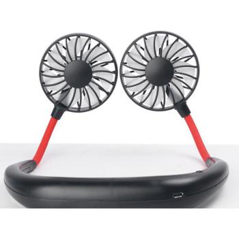 Ventilador de escritorio USB con doble cabeza para verano