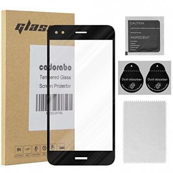 Vidrio Templado Transparente y Negro 9H para Huawei Enjoy 7 – Protección Total 3D
