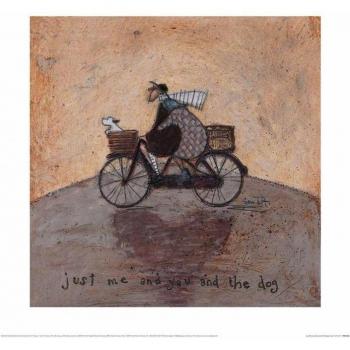 Œuvre Murale “Moi, Toi & l'Animal” – Sam Toft 40 cm en Noir