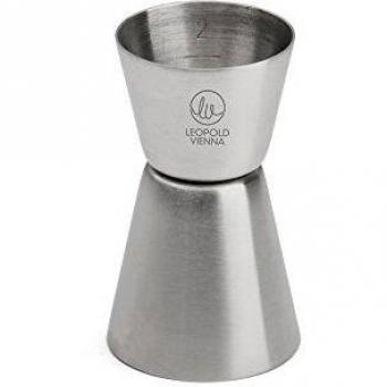 Silver Stainless Steel Vienna Jigger – 20 ml & 40 ml