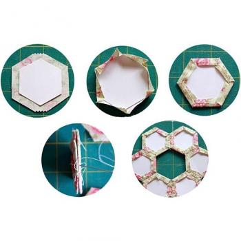 Decoración de Casa con Plantillas Hexagonales Lychee Life