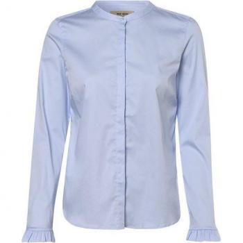 Mos Mosh Langarmbluse in Hellblau, Modell Mattie