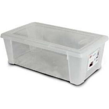 Stefanplast Scatola visual box m trasparente cm32.5x19x11h