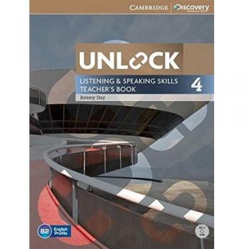 Unlock Level 4 Listening and Speaking Skills Teacher's Book with DVD