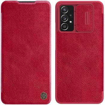 Nillkin Qin Galaxy A73 Leather Case – Red