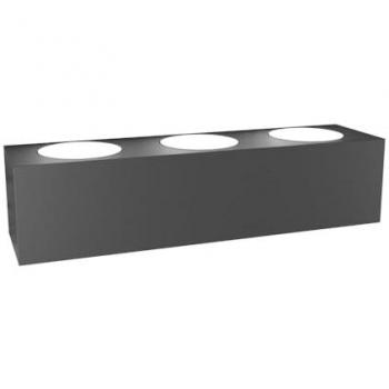Applique Grigio Antracite 6 Luci Gx53