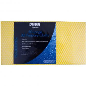 Country Range Yellow Utility Cloths 50-Pack