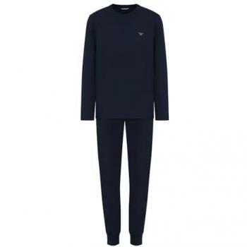 Emporio Armani Unterwäsche-Pyjama Set Dunkelblau (Regular Fit) – 2 Stück, Code 111789 – 4F720 – 06236