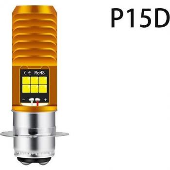 Ampoule de phare moto P15D H4 H6M BA20D 3030LED