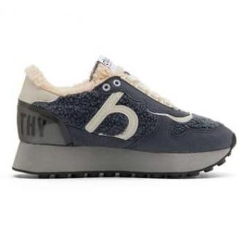 Chaussures Duuo Calma gris foncé femme